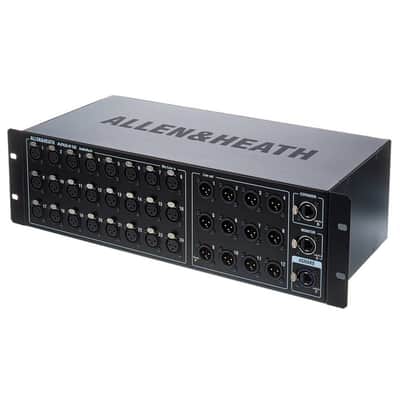 Allen & Heath AR2412 24x12 Main Remote Stage Rack for GLD & Qu Mixers (Black) (B-Stock) image 2