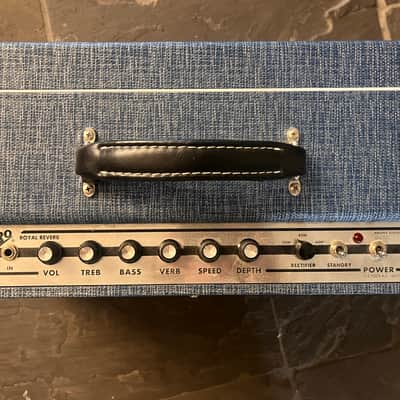 Supro 1650RT Royal Reverb 2015 - Present - Blue Rhino image 3