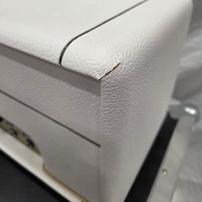 Ceriatone JTM45 Mk II Marshall Clone Guitar Amp Head - White W/ Road Case (C016-30) image 6