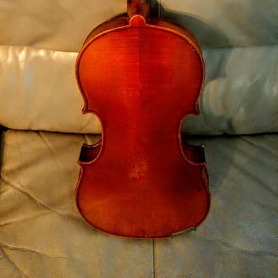 Copy Of Antonius Stradivarius  Made In Czechoslovakia  Violin Antique Vintage Nitro 1930's image 5