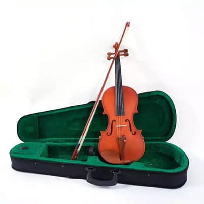 4/4 Size Violin Fiddle Complete Set with Case, Bow, Rosin, Shoulder Rest, Strings & Tuner – Perfect for Beginners & Enthusiasts image 3