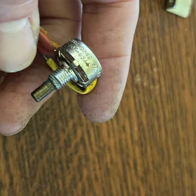 1965 1966 Fender Jazzmaster guitar set roller pots electronics image 4