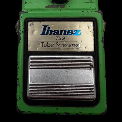Ibanez TS9 Tube Screamer (Black Label) 1981 - 1982 - Green X5544 image 1