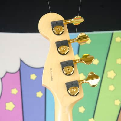 Used 2002 Fender Victor Bailey Jazz Bass, Rosewood Fingerboard, Natural Koa top, Hardcase image 13