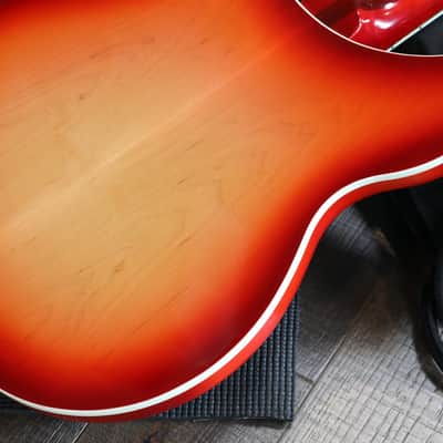 2012 Rickenbacker 360 Semi-Hollow Electric Guitar FireGlo + GB image 16