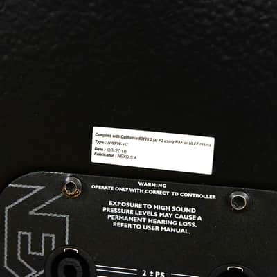 NEXO LS18 Passive 18" Sub Bass Loudspeaker CG01YJB *ASK FOR SHIPPING* image 10
