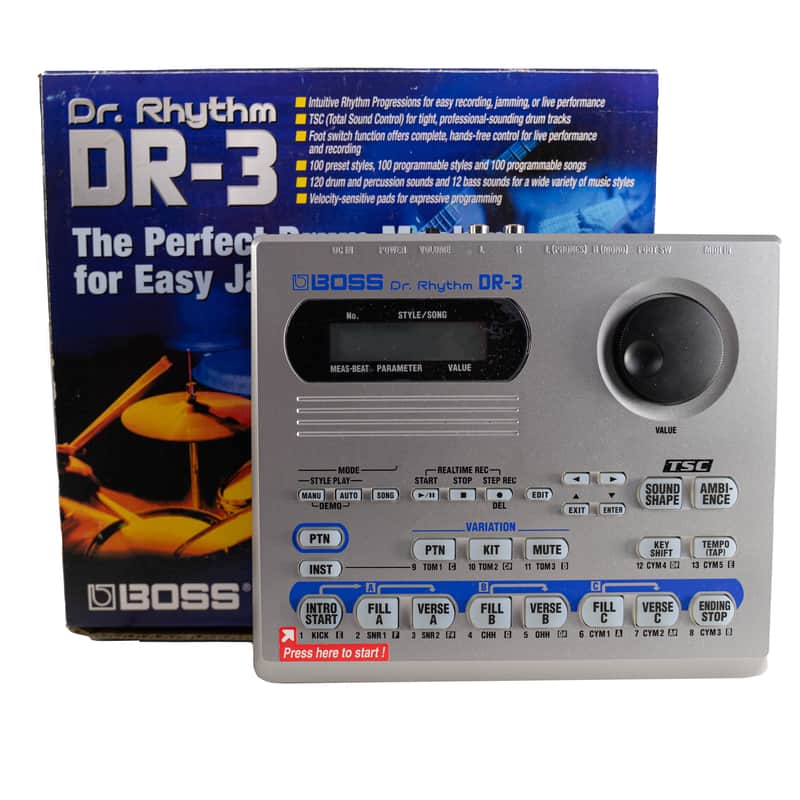 Boss DR-3 DR. Rhythm Drum Machine image 1