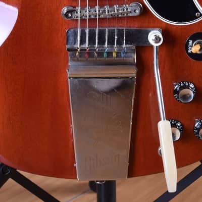 Gibson Custom 1961 Les Paul SG Standard Reissue VOS Maestro Vibrola Cherry Red image 5