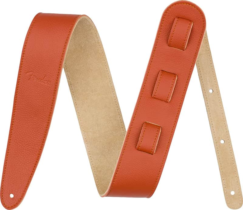 Fender Limited Leather Guitar Strap image 1