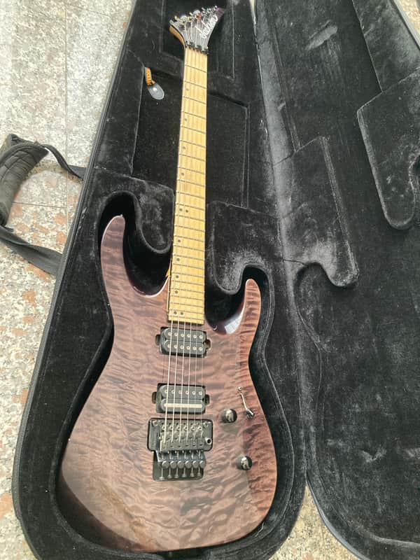 Jackson DK2QM Pro Series Dinky Transparent Black (Made in Mexico 2013) image 1