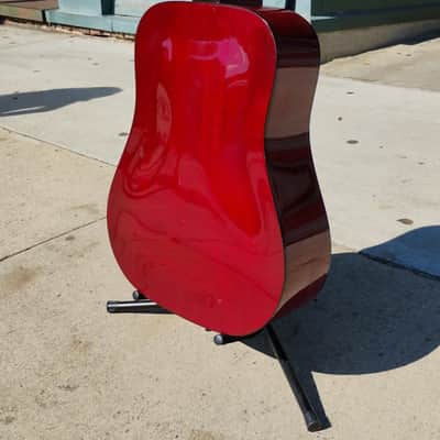 Guild D-25 - 1974 - Cherry Red image 19