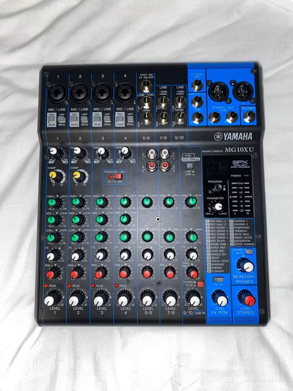 Yamaha MG10XU 10-Channel Analog Mixer (1/2) image 1
