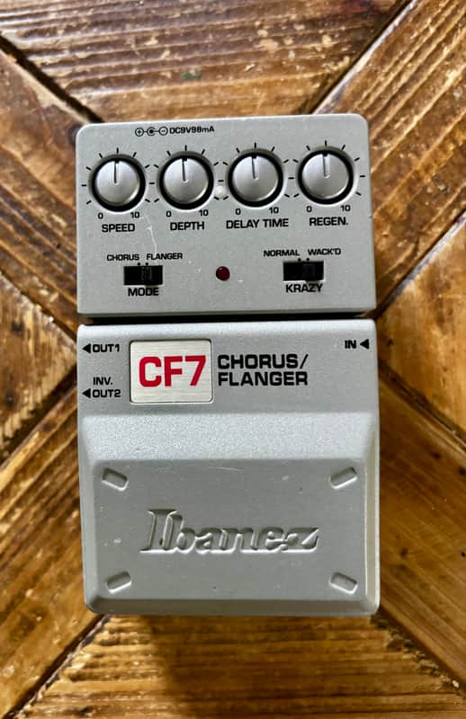 Ibanez CF7 Chorus / Flanger 2000s | Reverb