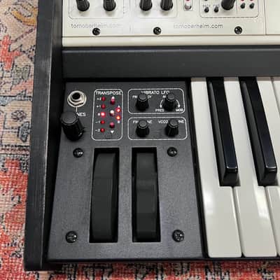 Oberheim TVS-Pro 49-Key 2-Voice Synthesizer 2015 - 2018 - Black / White image 2