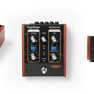 Warm Audio RingerBringer 100% Analog Ring Modulation Pedal Moog MF-102 reincarnation 2024 - Black image 11