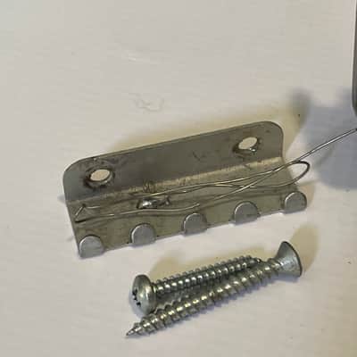 1980's Kramer Model Guitars Black Floyd Rose II Licensed Tremolo Guitar Bridge image 2