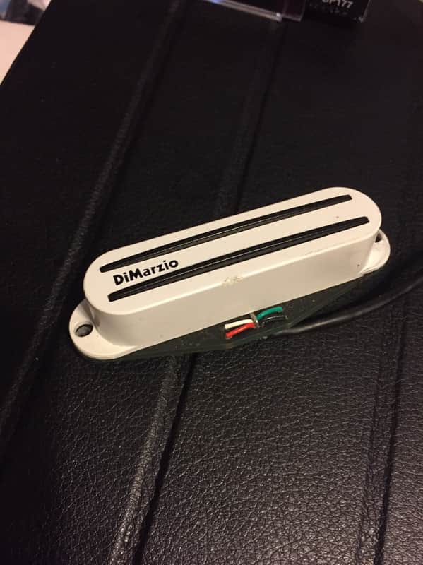 DiMarzio DP181W Fast Track 1 Single Coil Pickup image 1