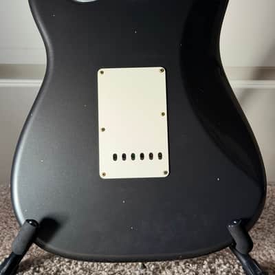 Fender 2024 Limited Bone Tone ‘69 Stratocaster Journeyman Relic - Aged Charcoal Frost Metallic image 5