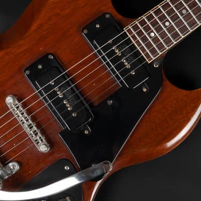 1971 Gibson SG Pro - Walnut | USA Vintage Norlin Era Kalamazoo P-90 Pickups Bigsby Tremolo 2.97kg | Case image 19