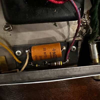 Fender Super Reverb 2-Channel 40-Watt 4x10" Guitar Combo 1963 - 1967 - Black Panel image 14