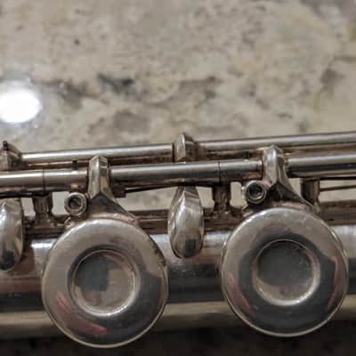 Gemeinhardt M2 1962-1965 - Silver Plated Flute 21427 Serial Number image 11