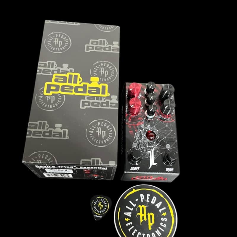 All-Pedal Devil's Triad Essentials Jeff Loomis Signature Overdrive -x14411 image 1