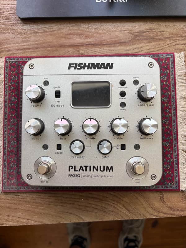Fishman Platinum Pro EQ  - Brushed Metal image 1