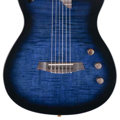 Used Cordoba Limited Edition Stage Thinline Blue Burst image 2