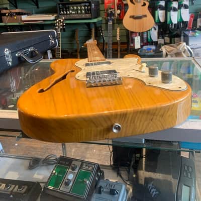 Vintage Rare Japan Matsumoku Greco Gneco Telecaster Thinline 1970s Natural image 9