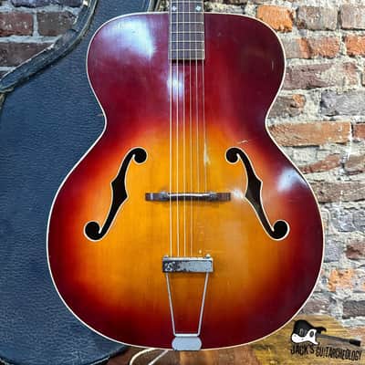 Kay / Armstrong Maestro Archtop Acoustic Guitar w/ OHSC (1940s - Sunburst)