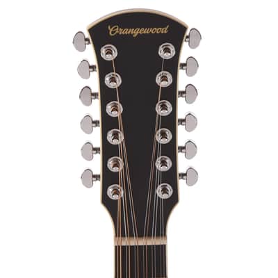 Orangewood Sage Live 12-String Grand Auditorium Cutaway Acoustic-Electric Guitar Natural Satin w/ LR Baggs Anthem image 6