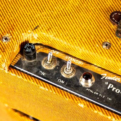 Fender Pro Amp Owned by Brian Setzer image 11