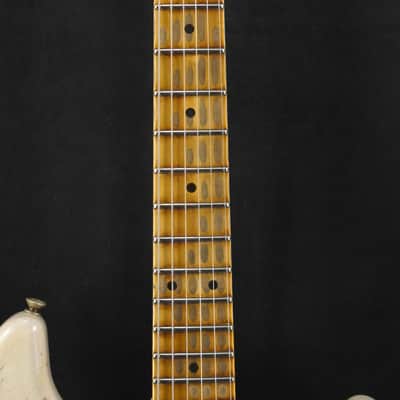 Mint Fender Custom Shop Limited Edition Red Hot Stratocaster Super Heavy Relic - Aged White Blonde image 6