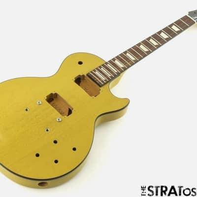 USED Gibson USA Les Paul Standard 50s BODY +NECK Mahogany Top TV Yellow $100 OFF image 1