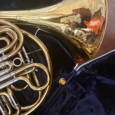 C. G. Conn 6D Double French horn. Made in USA image 4