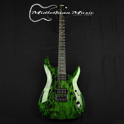 Schecter C-1 Silver Mountain - Electric Guitar - Toxic Venom Gloss Finish image 1