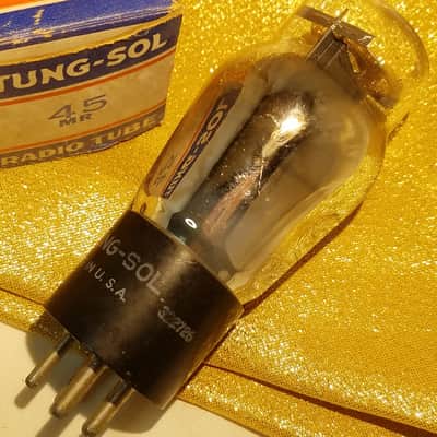 RCA etc. ONE (1) Type 45 Antique tNOS AT1000 TESTED Vacuum Tube UX245 245 Power Triode 1935-1947 image 12