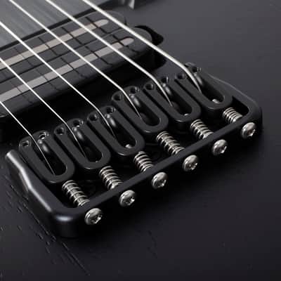 Schecter PT Black Ops Lefty - Satin Black Open Pore image 9