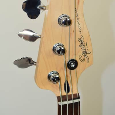 2025 Squier Debut Collection Precision Bass 4-String Electric Bass Guitar, Indian Laurel Fingerboard, Matte Black image 8