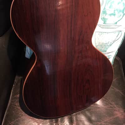 1850 Early romantic small body guitar in excellent un-restored condition with Original wood case image 10