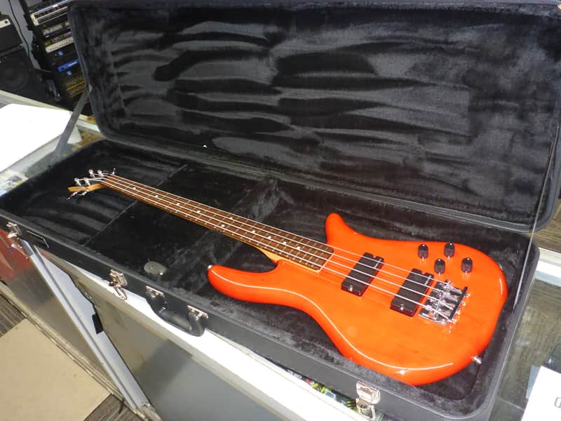 Spector Early Production Legend 4 Classic Soap Bar Humbuckers W/Case : Leveled Crowned & Dressed Frets 2003 - Trans Orange image 1