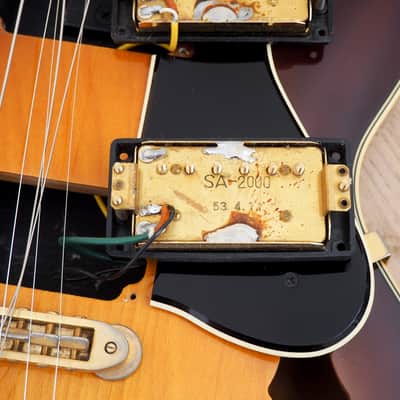 1978 Yamaha SA2000 Vintage Semi-Hollowbody Electric Guitar Japan w