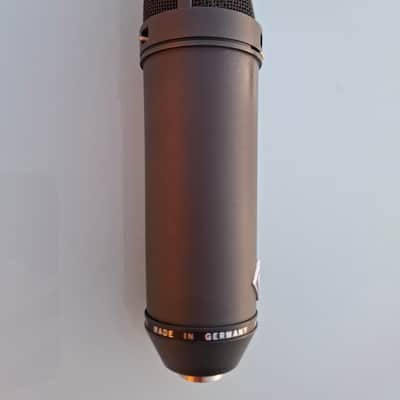 Neumann U 87 + EA87 Large Diaphragm Multipattern Condenser Microphone 1967 - 1985 - Matte Black image 2