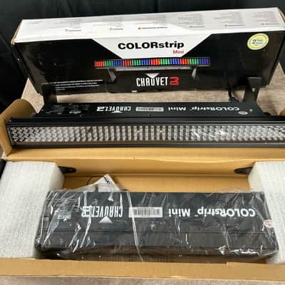 (2) Chauvet COLORstrip Mini DMX RGB LED Wash Light Bars  with remote control and (2) 10 ft DMX cables image 5