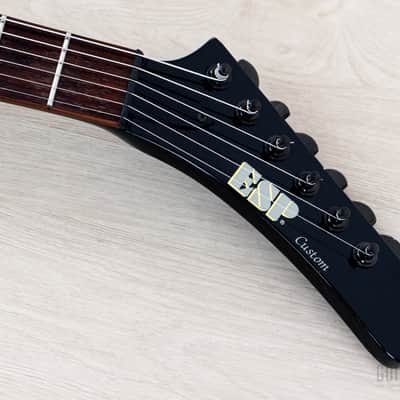 1998 ESP Custom EXP Explorer Black w/ EMG 81 w/ Case image 4