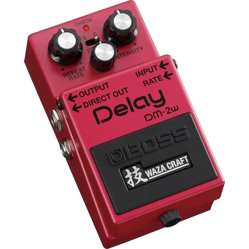 Boss DM-2W Delay Waza Craft - Pink image 1