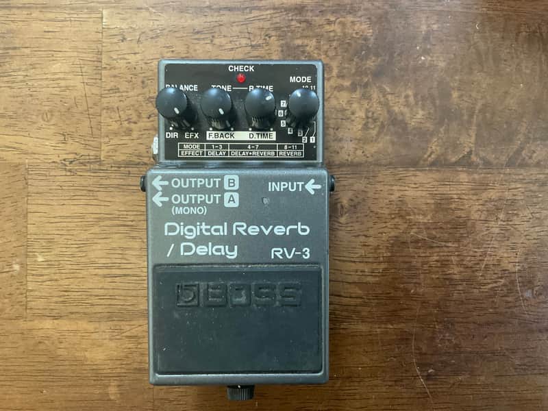 Boss RV-3 Digital Reverb/Delay | Reverb