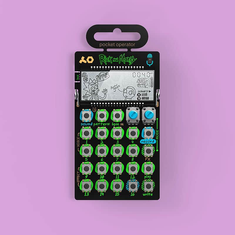 Teenage Engineering PO-137 Pocket Operator Rick & Morty Edition