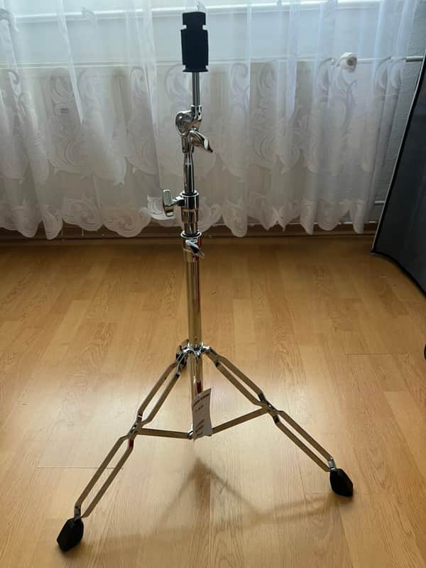 Pearl C-830 Uni-Lock Double Braced Straight Cymbal Stand - Chrome image 1