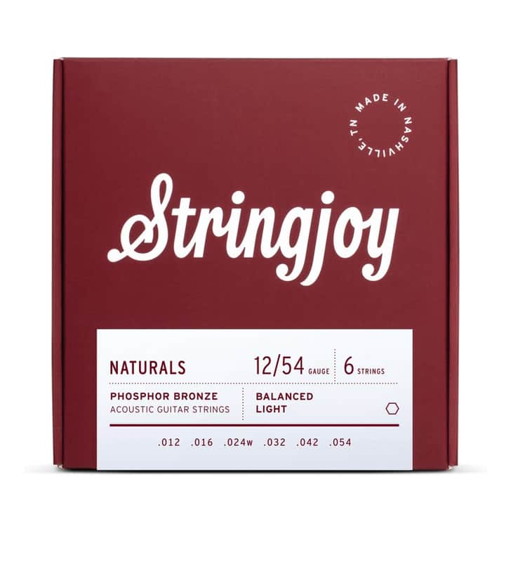 Stringjoy naturals acoustic 12-54 PB image 1